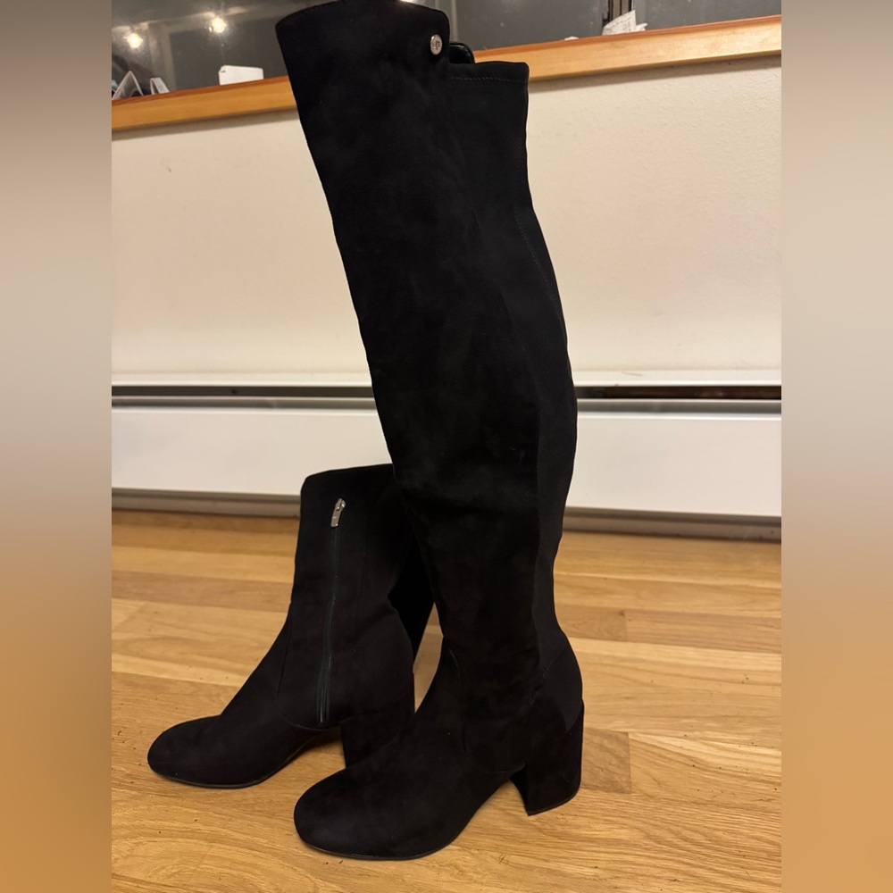 Marc Fisher Black Over-the-Knee Boots